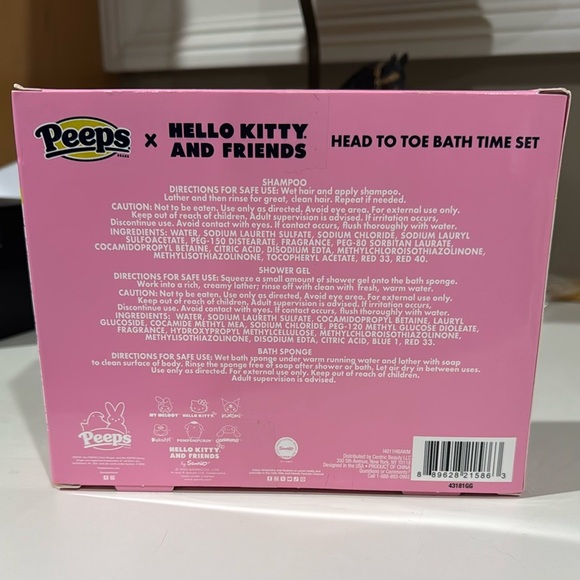Hello Kitty Pink Bath & Body Set - Picture 2 of 2